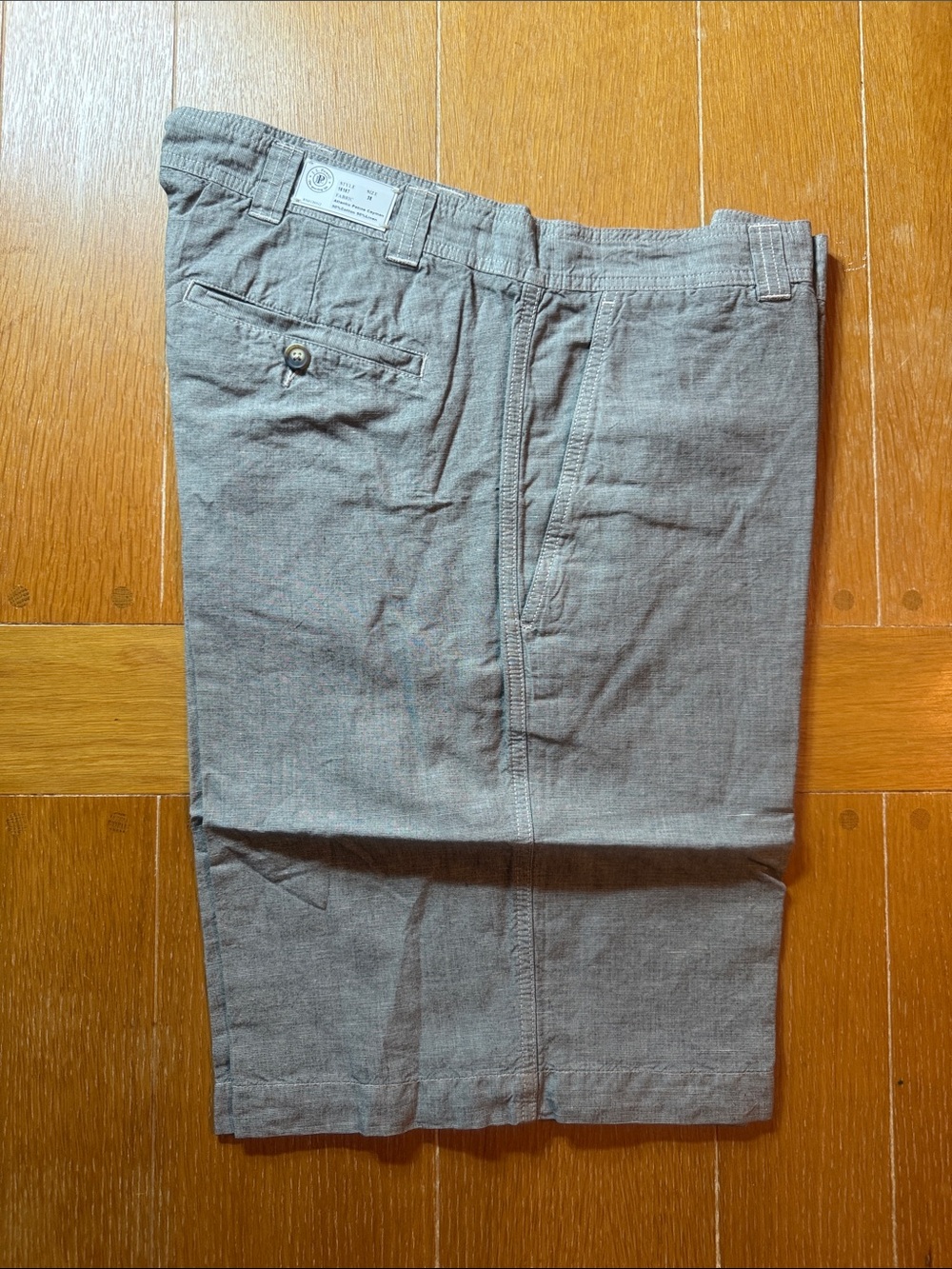 Men’s J L Powell Linen Shorts Size 38